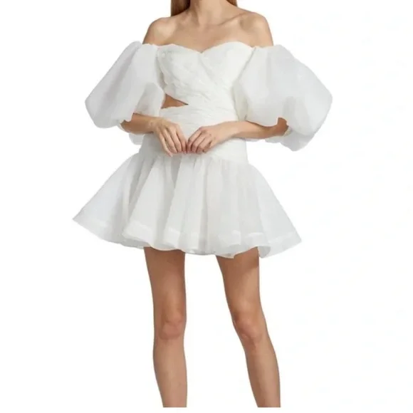Aje | Dresses | Aje Revolve Myriad Cutout Minidress Size Us Au 4 Nwt |  Poshmark